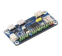 RP2350-PiZero Microcontroller Board with Dual-Core Architecture, DVI Display Support, USB Host Slave, 5 GPIO Pins, I2C, UART Interfaces for Robotics and IoT Prototyping