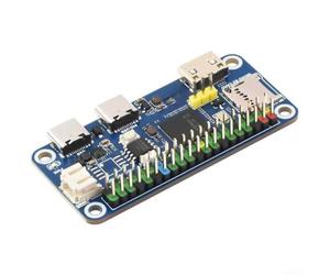 RP2350-PiZero Microcontroller Board with Dual-Core Architecture, DVI Display Support, USB Host Slave, 5 GPIO Pins, I2C, UART Interfaces for Robotics and IoT Prototyping