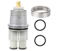 RP46074 Delta Shower Cartridge Replacement for Delta 13/14 Series Single Handle Bath Tub Shower Faucet Universal Delta Shower Valve Cartridge Replacement Parts Repair Kit with RP22734 Bonnet Nut