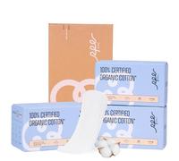 Rpe Life 100% Organic Long Panty Liners for Women-96ct, Ultra Thin Cotton Cover, Long Pantiliners, Light Absorbency, Unscented Barely There Pantie Liners (Long Liner, Size 2, 96ct)