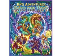RPG Adventures: Into The Rift: An Immersive Fantasy Coloring Book for Adults and Gamers Featuring Heroes, Dragons, and Monsters from Beyond the Portal