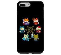 RPG Cat Dice Set Nerdy D20 Gamer Geek Cats Men Women Kids Case for iPhone 7 Plus/8 Plus