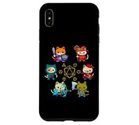 RPG Cat Dice Set Nerdy D20 Gamer Geek Cats Men Women Kids Case for iPhone XS Max