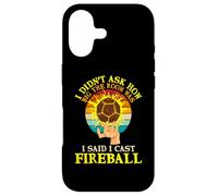 RPG D20 I Didn't Ask How Big The Room I Said I Cast Fireball Case for iPhone 17