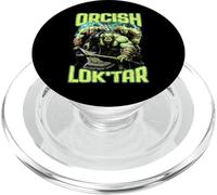 RPG Fantasy Orc Funny Orcish Victory Vintage Orcs Bootleg PopSockets PopGrip for MagSafe
