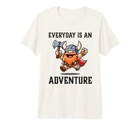 RPG Gamer Everyday is an Adventure Dwarf Warrior Player Game Premium T-Shirt