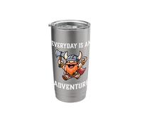 RPG Gamer Everyday is an Adventure Dwarf Warrior Player Game Stainless Steel Insulated Tumbler