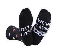 RPG Gamer Gift D and D Dice Socks Board Game gift Get In Loser We’re Playing D D Socks Gamer Gift for Game Lovers, Get in Loser, One Size