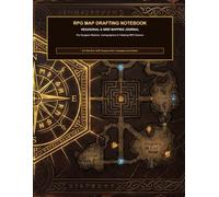RPG Map Drafting Notebook: Hexagonal Grid & Mapping Journal for Dungeon Masters & Tabletop RPG Gamers | D&D 5e Campaign Notebook for Dungeon Mapping, Hex Crawls & World Building