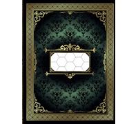 RPG Notebook: 1" Hex Flat Topped Grid Pages: Tabletop Role-Playing Games Journal | Campaign Planner for Game Masters
