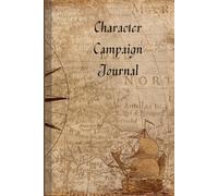 RPG Player Character Campaign Journal (Map Cover): 120 Pages of Todo Checklists, Session Notes, And mapping sheets. (broken down into 4 page sections)