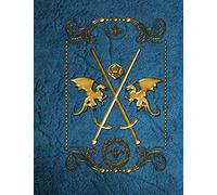 RPG Player Notebook: Journal mixed paper college ruled journal, graph paper, hex, dice