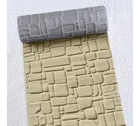 RPG Terrain Texture Roller - High-Definition Scene Detailing Tool for DND Terrain, Clay/Foam Carving Roller for ABS Polymer Clay Patterns, Creative Board Game Accessory Set