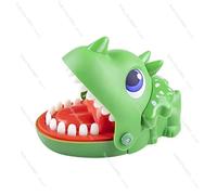 RPH Hand-Biting Toy with Punishment Turntable - Funny Bite Finger Game for Kids & Adults | Press-The-Teeth Surprise Game | Soft Safe Bite, Family Party Challenge (Green, Only Toy)