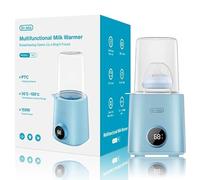 RPH Multi Function Baby Bottle Warmer 36-100° Adjustable Food Heater Milk Warmer Steriliser Accurate Temperature Control N22 (Blue)