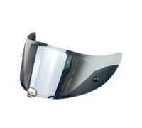 Rpha11 Helmet visor face Shield for HJC HJ26 Rpha 70 St Dustproof Windproof Sunscreen shield Electroplated Visor Film Anti Fog(Silver)