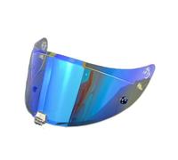 Rpha11 Helmet visor face Shield for HJC HJ26 Rpha 70 St Dustproof Windproof Sunscreen shield Electroplated Visor Film Anti Fog(Revo Clear Blue)