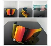 Rpha11 visor for HJC HJ26 Rpha 70 St Dustproof Windproof uv protected Sunscreen shield Electroplated viseiras capacete moto(Revo Deep Red)