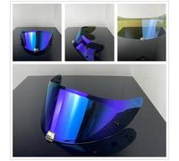 Rpha11 visor for HJC HJ26 Rpha 70 St Dustproof Windproof uv protected Sunscreen shield Electroplated viseiras capacete moto(Revo Deep Blue)