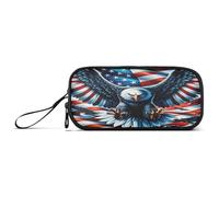RPLIFE American Eagle Usa Pencil Pouch, Zippered Pencil Pouches, College Pencil Pouch