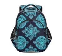 RPLIFE Backpack for Kids, Gothic Black Backpack Elementary School, Gothic Black, 15 inches, Classic
