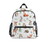 RPLIFE Backpack for Toddler Boys Girls, Cute Animals Owl Fox White Little Kid's Backpack, Cute Animals Owl Fox White 1, S, Cool Soccer Print Backpacks