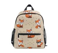 RPLIFE Backpack for Toddler Boys Girls, Cute Fox Little Kid's Backpack, Cute Fox, M, Cool Soccer Print Backpacks