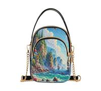 RPLIFE Beautiful Nature Scenery Print Womens Bags Crossbody Phone Holder Purse Crossbody