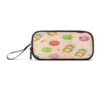 RPLIFE Cute Cartoon Tigers Astronaut Pencils Case, Fabric Pencil Pouch, Pencil Travel Case