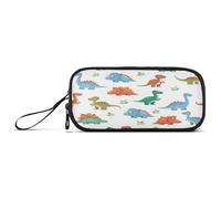RPLIFE Cute Dinosaurs Marker Cases, Pencil Bag Big Special Pencil Case