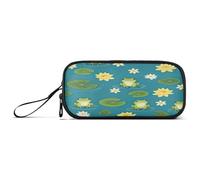 RPLIFE Cute Green Frogs Pencil Pouch, Large Capacity Pencil Pouch, Adult Pencil Bag