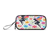 RPLIFE Fairy Butterfly Wings Pencils Case, Pencil Case with Pockets, Cute Pencil Pouch Aesthetic
