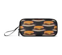 RPLIFE Hamburger Fries Pencil Cases, Zip Pencil Case, Basic Pencil Bag