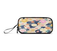 RPLIFE Japanese Florals Peonies Pencil Bags, Huge Pencil Case, Pencil Pouches for Classroom