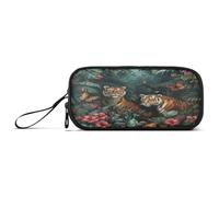 RPLIFE Jungle Animals Tigers Pen and Pencil Case, Pencil Case Big, Boy Pencil Pouch