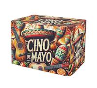 RPLIFE Mexico Cinco De Mayo Dog Crate Covers Breathable, S-XL UV-Resistant Cage Cover for Indoor Pets, Small