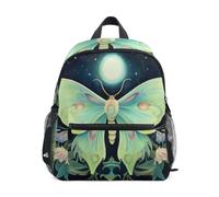 RPLIFE Moon Celestial Butterfly Bloom Backpack for Toddler Boys Girls, Mini Backpack, Moon Celestial Butterfly Bloom, S, Cool Soccer Print Backpacks