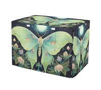 RPLIFE Moon Celestial Butterfly Bloom Dog Crate Covers Universal Size Fit, Covers for Pet Crates, Medium