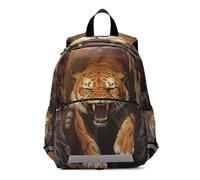 RPLIFE Preschool Backpack, Angry Tiger Printing Kids Backpack