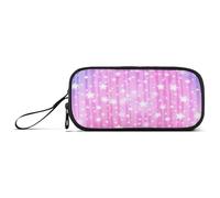 RPLIFE Stars Pastel Pastel Pencil Case, Large Fabric Pencil Pouch Pencil Cases Cute