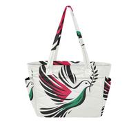 RPLIFE Tote Bag with Pockets, Peace Dove Laptop Bags
