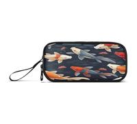 RPLIFE Various Koi Fishes Pencil Bag, Pencil Bag Big Special Pencil Pouch