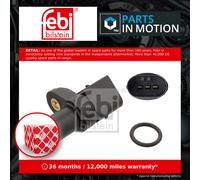 RPM / Crankshaft Sensor fits BMW 320 E90, E91 2.0 05 to 12 12140148889 Febi New