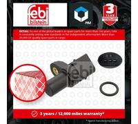 RPM / Crankshaft Sensor fits BMW 320 E90, E91 2.0 05 to 12 12140148889 Febi New