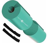 RPM Power Barbell Pad - Barbell Pad - Weight Lifting, Squats, Hip Thrust and Lunges, Foam Padded Protection, Aqua Blue
