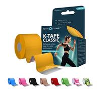 RPM Power Kinesiology Tape (5 Metres) - Sports Tape, Latex Free, Water Resistant Tape for Muscles & Joints - Perfect for Sports, Muscle Aches & Rehabilitation (Single Box, Yellow)