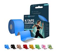 RPM Power Kinesiology Tape (Classic) - Sports Tape, Latex Free, Water Resistant Tape for Muscles & Joints - Perfect for Sports, Muscle Aches & Rehabilitation (12 Pack, Blue)