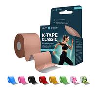 RPM Power Kinesiology Tape (Classic) - Sports Tape, Latex Free, Water Resistant Tape for Muscles & Joints - Perfect for Sports, Muscle Aches & Rehabilitation (Single Box, Beige)