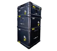 RPM Power Stackable Pylometric Box Set of 4 - Stackable Plyo Box for Plyo Training, Cross Training, Home Fitness, Box Jumps, Jumping Exercises & Plyometrics