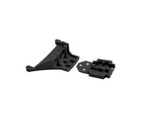 RPM Traxxas Slash 4x4 LCG 1/10 Front Bulkhead Black RPM73562